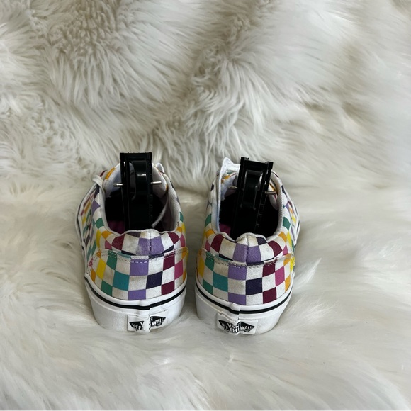 VANS Multicolor Chekerboard Lace Up Sneakers - Picture 4 of 6